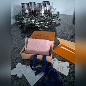 Louis Vuitton Pink Lisa Wallet